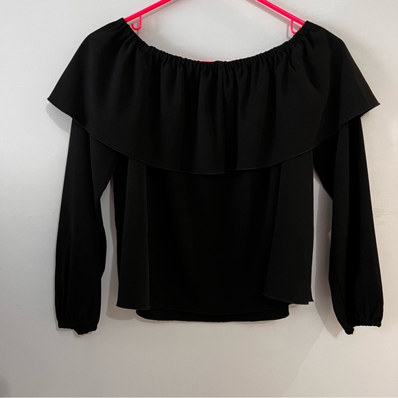 Aritzia Wilfred, Morel Blouse, XS, Black - Picture 8 of 12